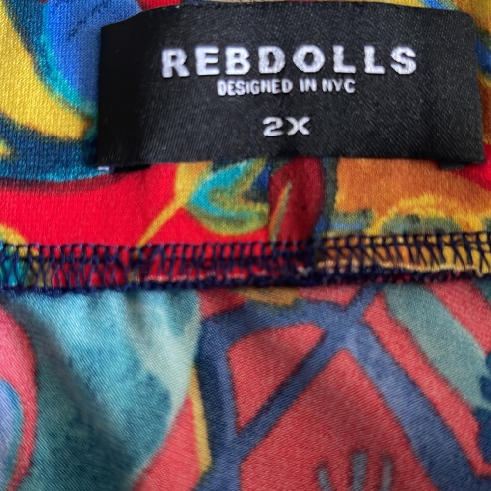 Rebdolls Colorful Floral Maxi Skirt - Picture 6 of 8